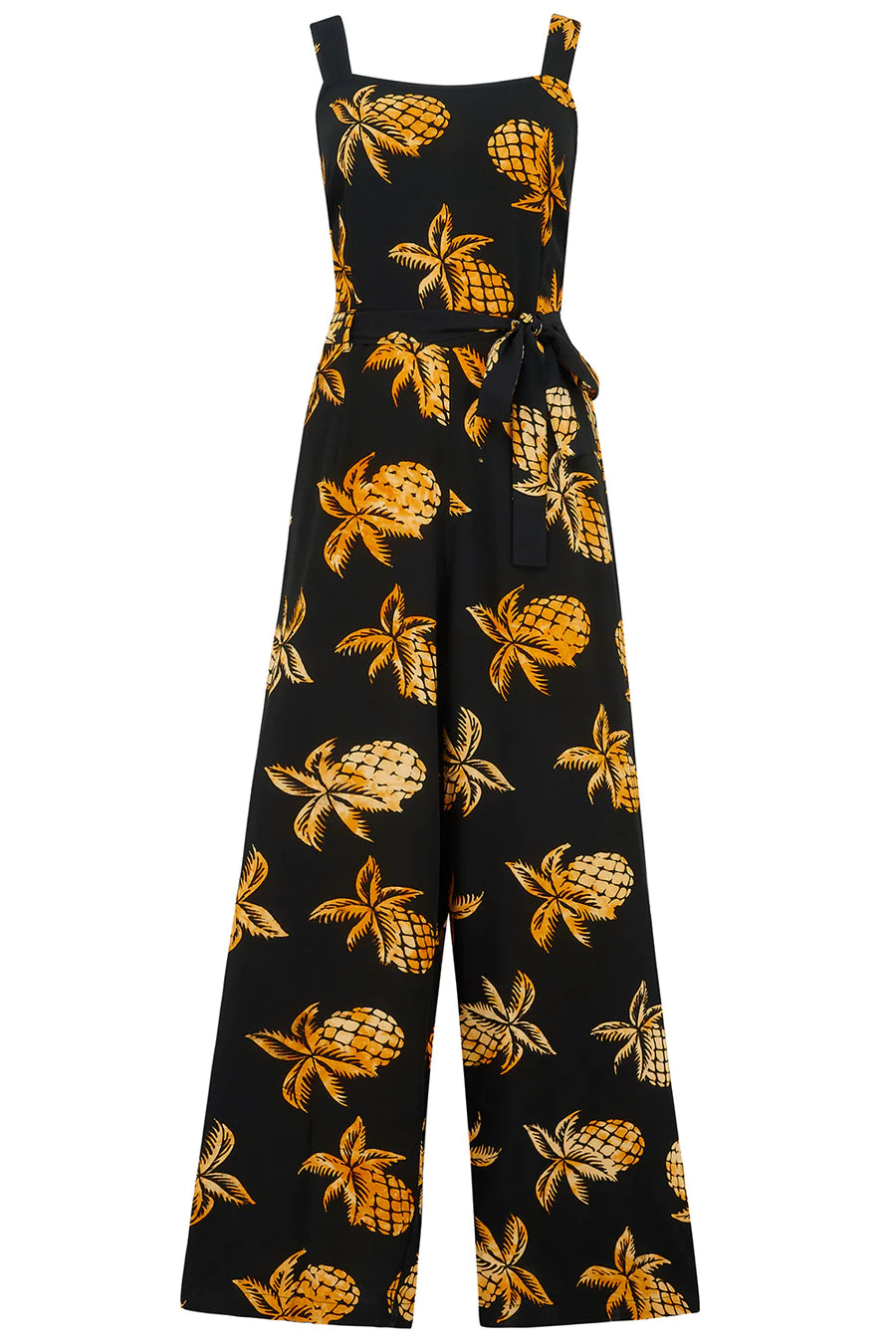 Sugarhill Jumpsuit Harper Batik black pineapples