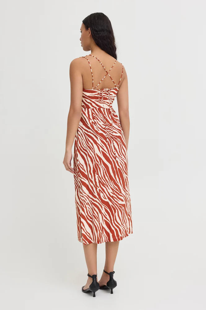 ICHI Ihyardeen Kleid fired brick animal