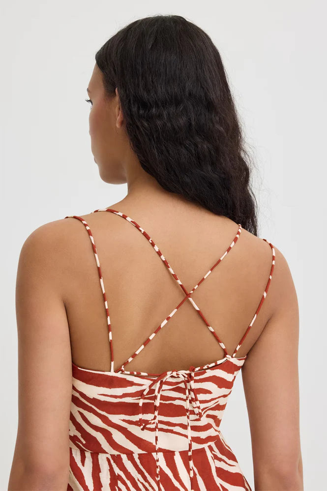 ICHI Ihyardeen Kleid fired brick animal