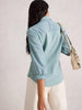 White Stuff Annie Mix Jersey Shirt, Bluse, dus green