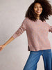 White Stuff Pullover Victoria Jumper Pink Mlt