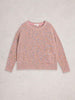 White Stuff Pullover Victoria Jumper Pink Mlt