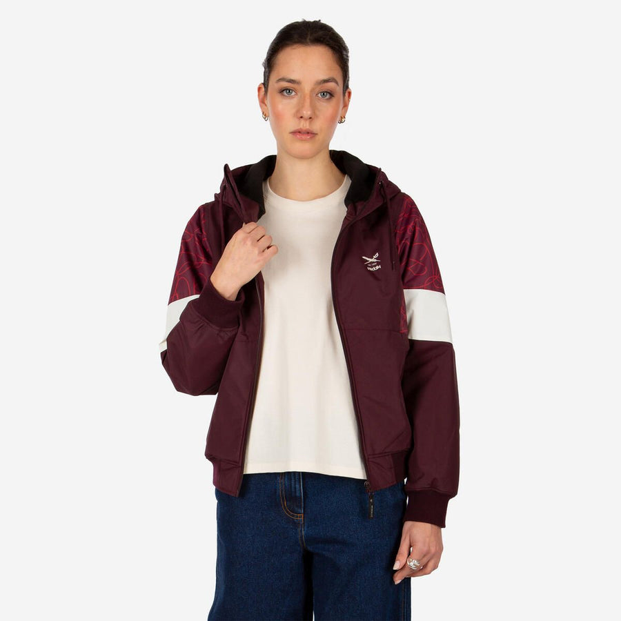 Iriedaily Blotchy Jacke wine
