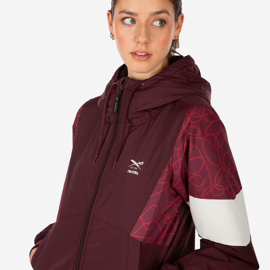 Iriedaily Blotchy Jacke wine
