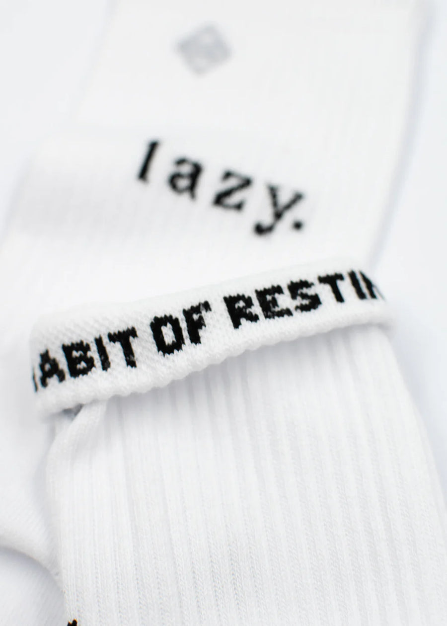 J.Clay Tennissocken weiß, Lazy