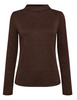 Nümph Nuconny Blouse Langarmshirt, black coffee