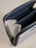 White Stuff Cerys Zip Around Purse blue mlt, Portemonnaie