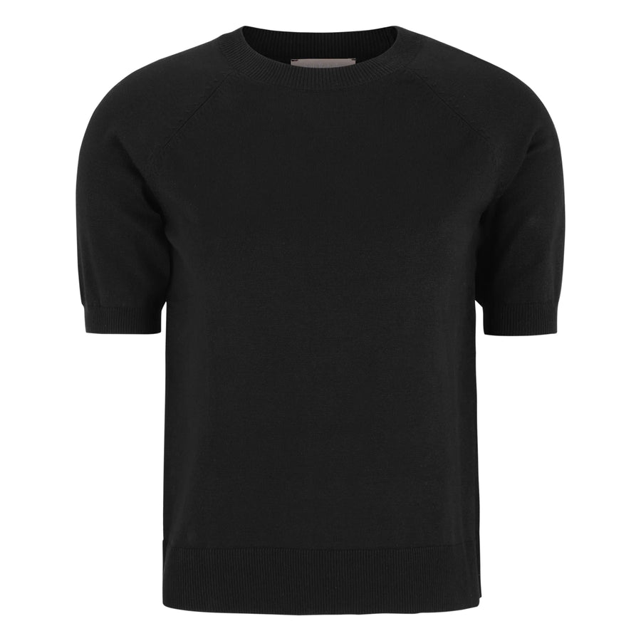 Soft Rebels Srmarla Kurzarmpullover black