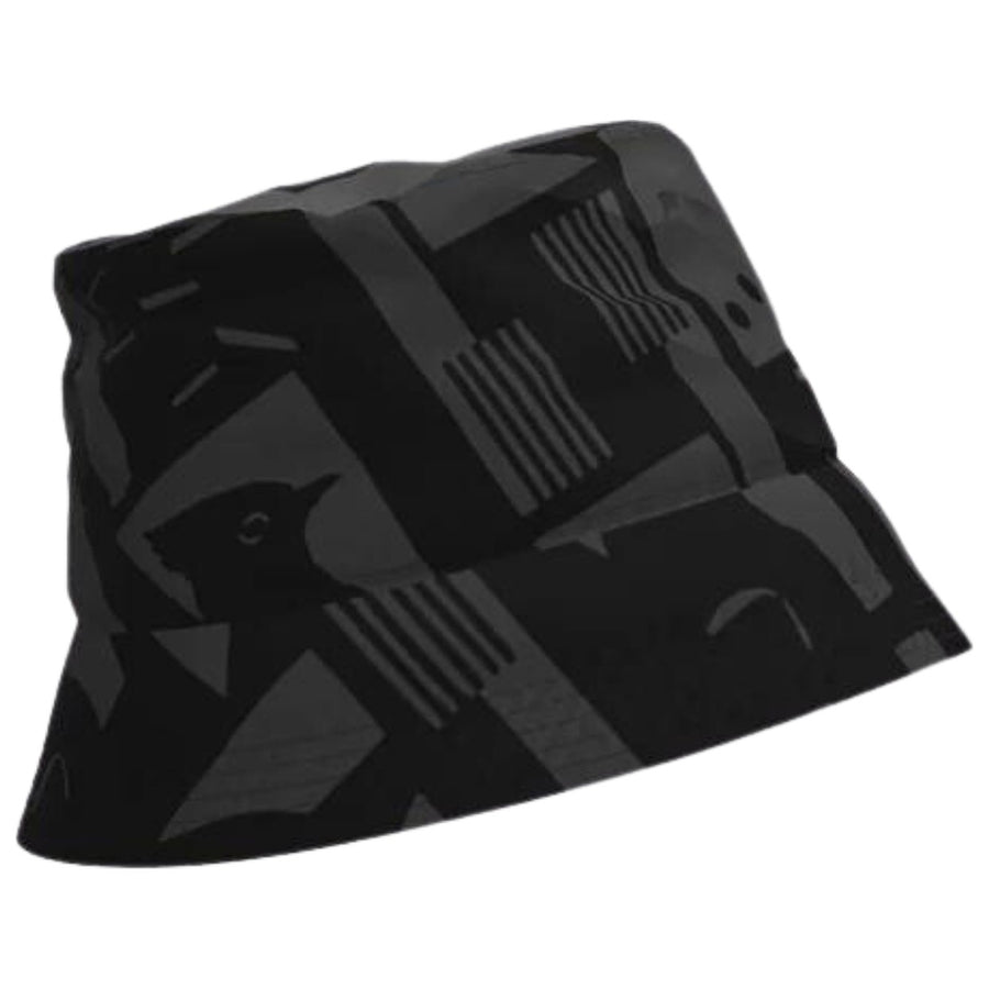 Rainkiss Bucket Hat Back to Black Art Camo, schwarz