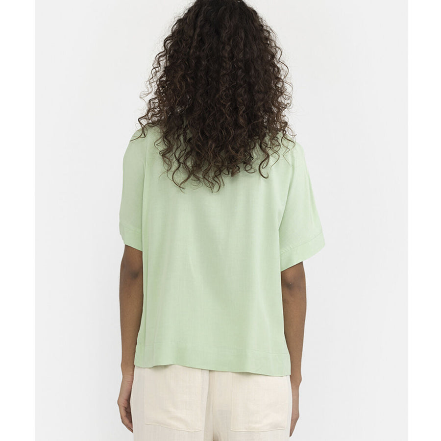 Soft Rebels SRFreedom SS Shirt, Bluse quiet green