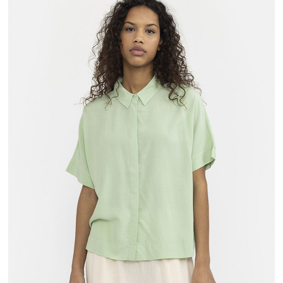 Soft Rebels SRFreedom SS Shirt, Bluse quiet green