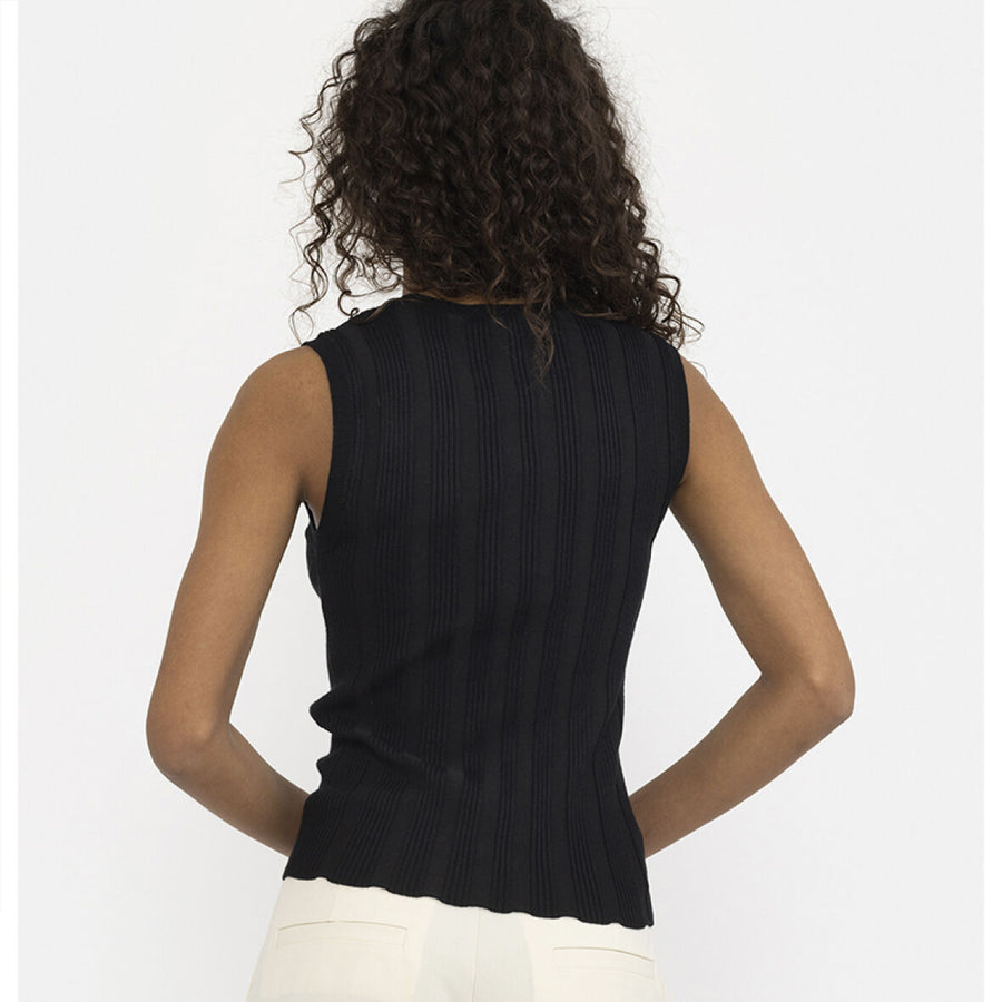 Soft Rebels SRMamba Tank Knit, Stricktop black