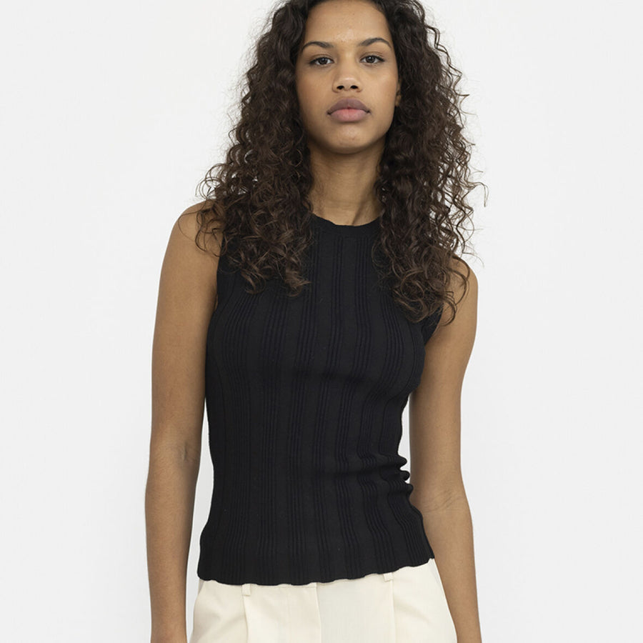 Soft Rebels SRMamba Tank Knit, Stricktop black