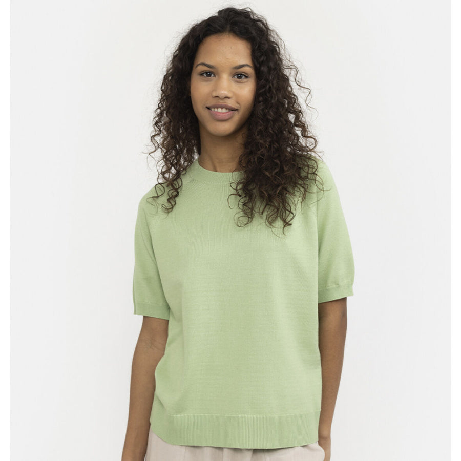 Soft Rebels SRMarla 2/4 Boxy Knit, quiet green