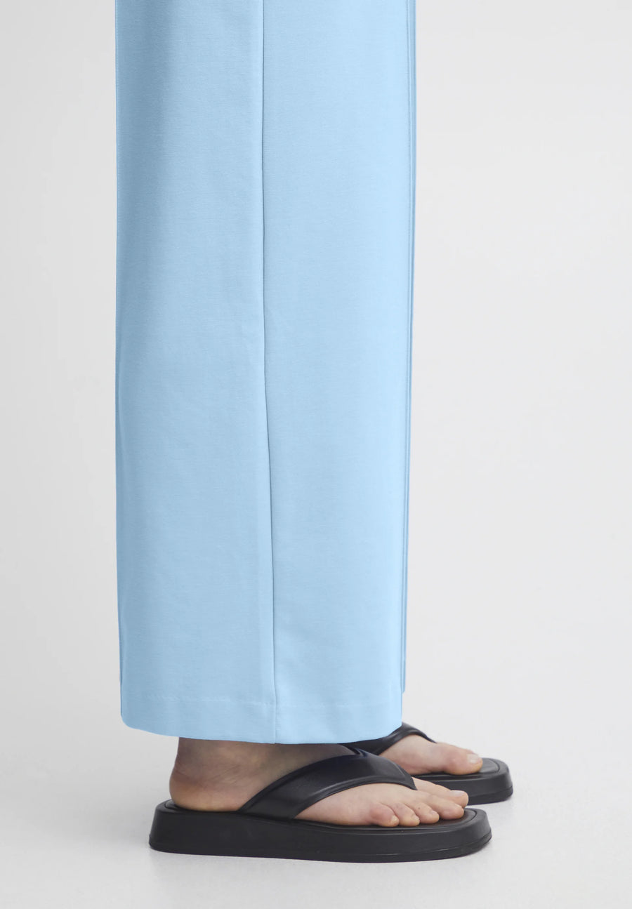 ICHI Ihkate Office Wide Pants little boy blue