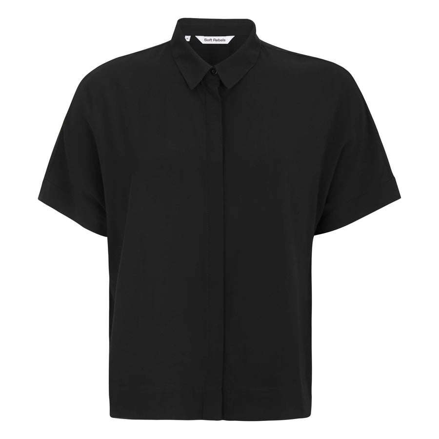 Soft Rebels SRFreedom SS Shirt, black, Bluse