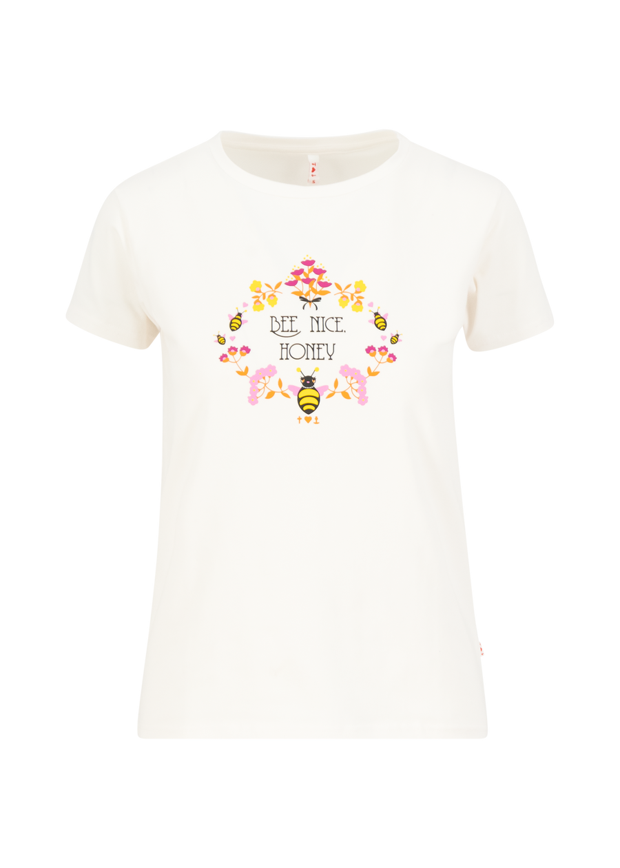 Blutsgeschwister Save the Bees Shirt, creamy camellia