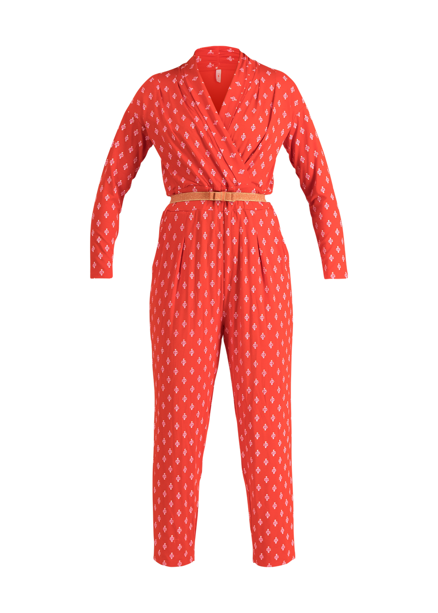 Blutsgeschwister Jumpsuit, The Coolest on earth hot hearts, rot