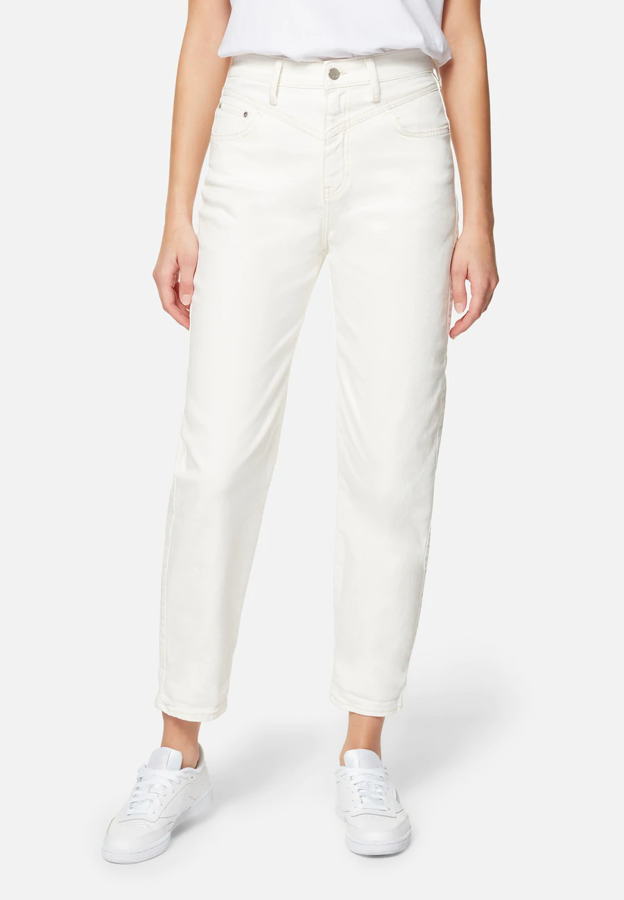 Mavi Lola Mom-Jeans, off-white
