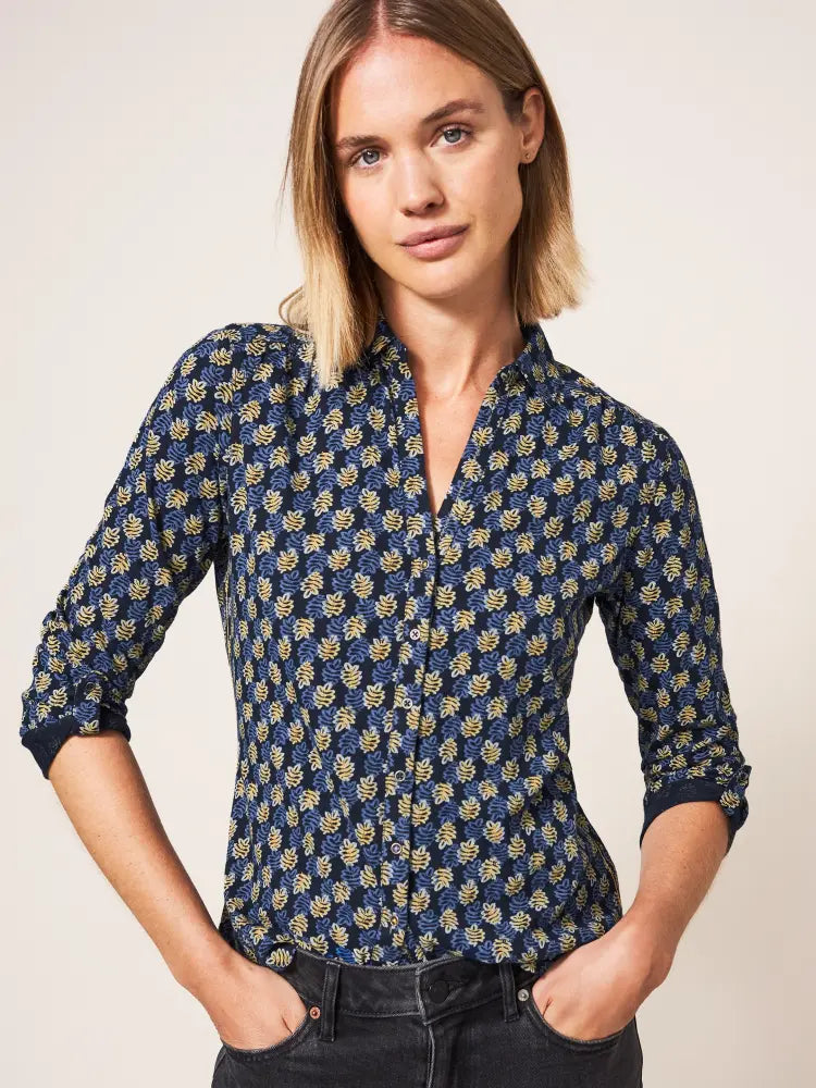 White Stuff Annie Jerseyshirt blau