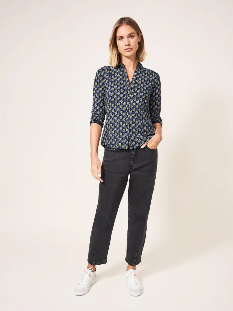 White Stuff Annie Jerseyshirt blau