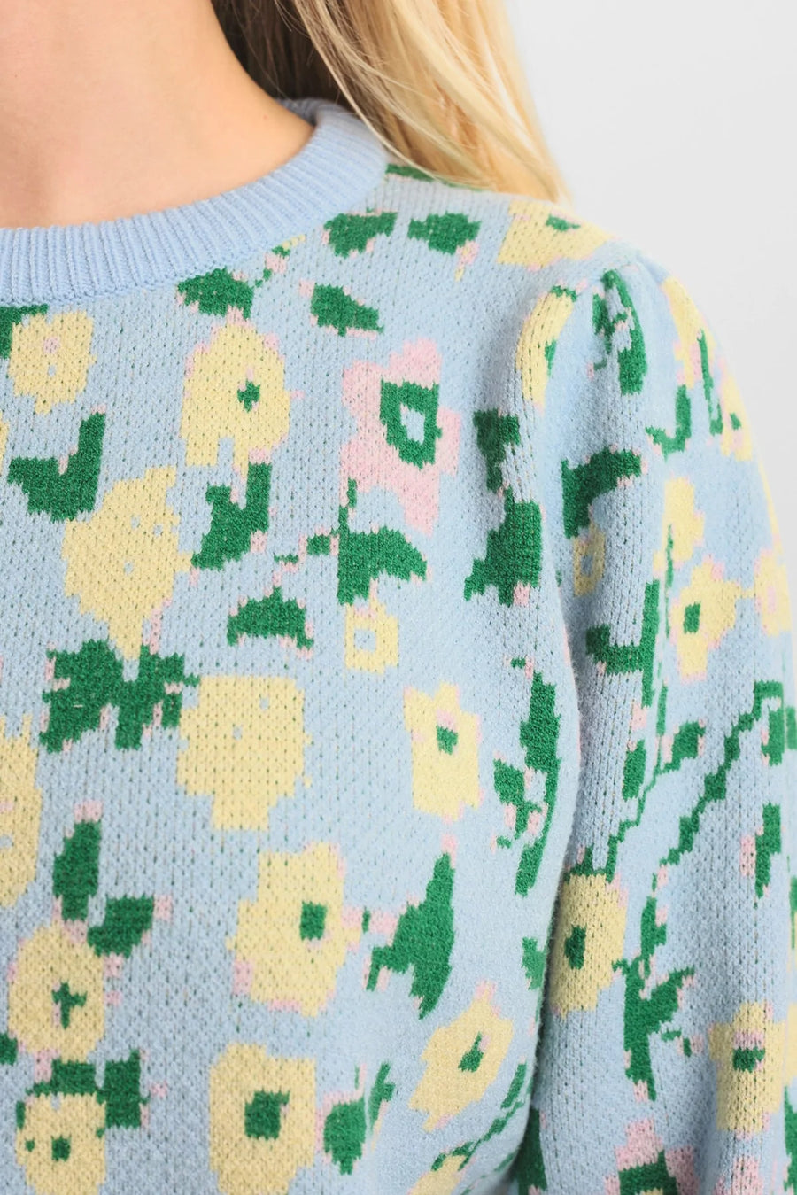 Nümph Nuellamai Pullover kuntucky blue