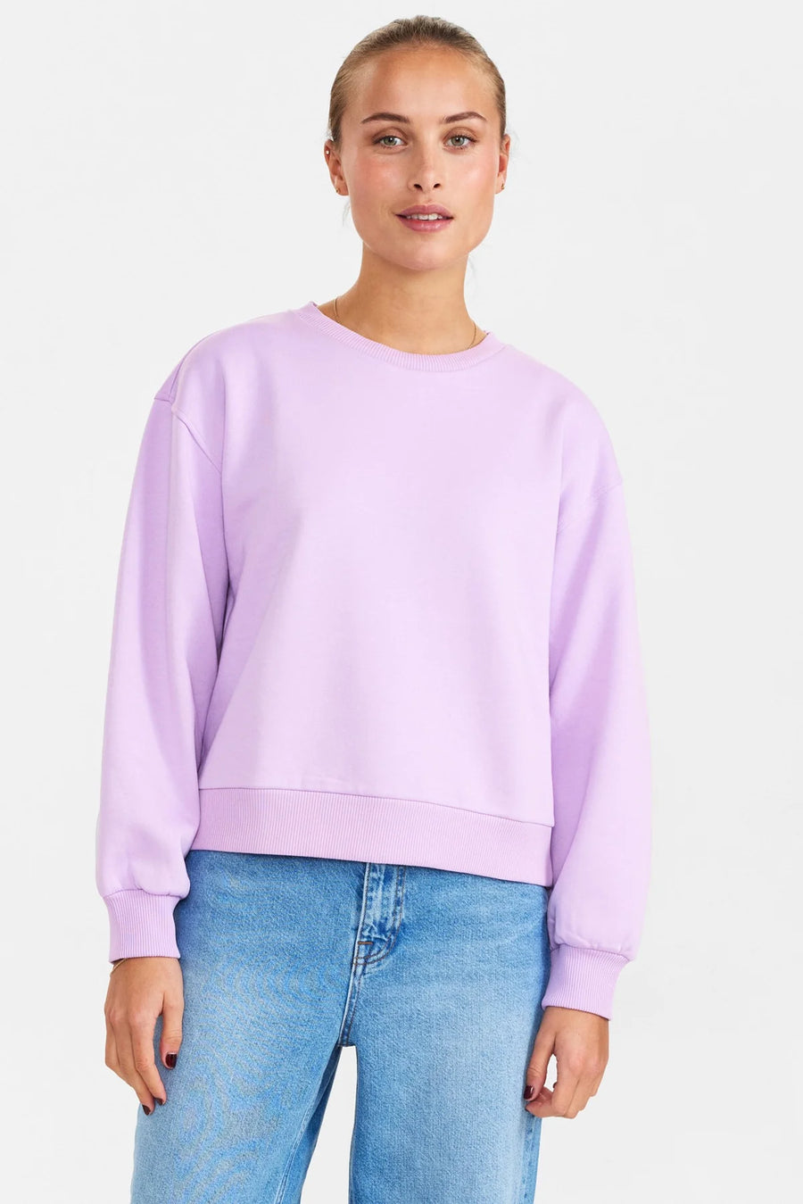 Nümph Numyra Sweatshirt Lupine Lavendel
