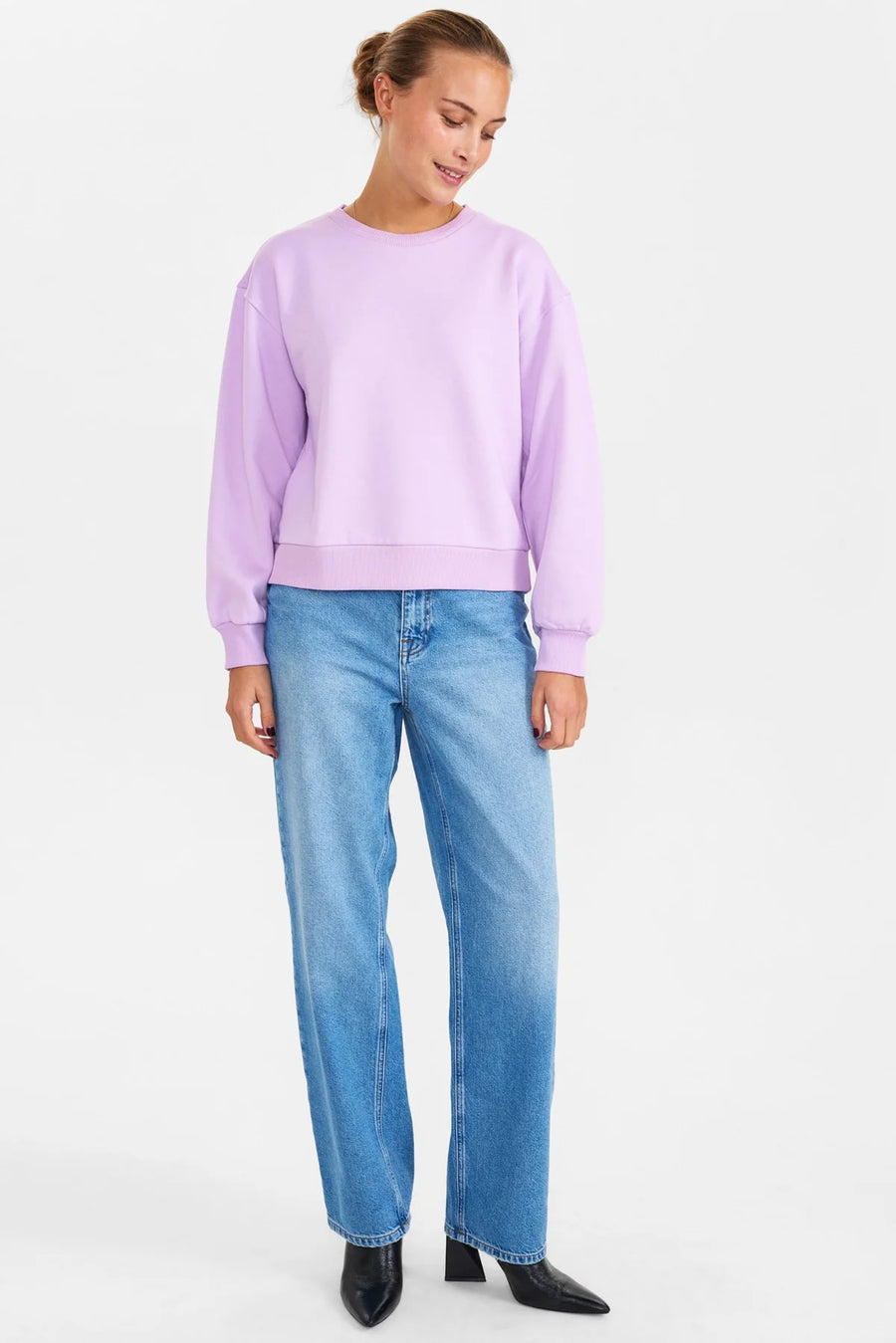 Nümph Numyra Sweatshirt Lupine Lavendel