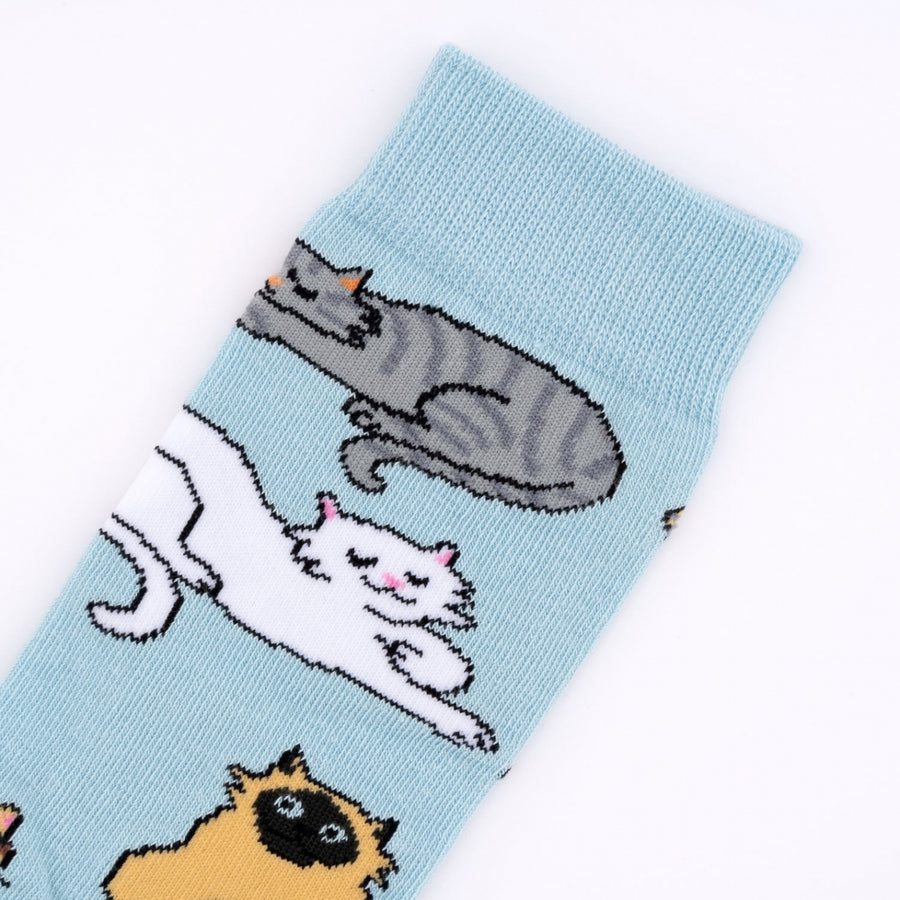 CouCou Miau Katzen-Socken - Größe 35-44