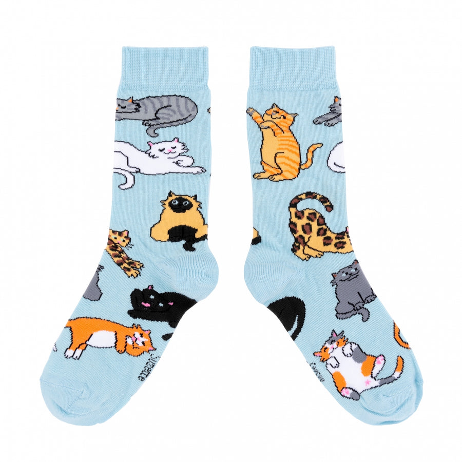 CouCou Miau Katzen-Socken - Größe 35-44