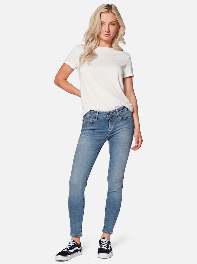 Mavi Adriana| Mid-Rise, Super Skinny, blau, nolita str