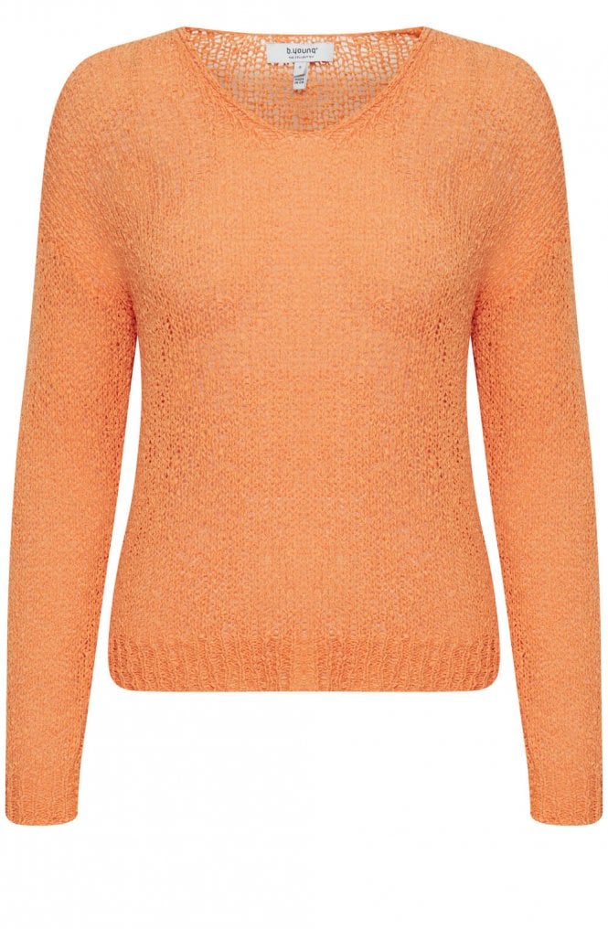 B.young Bymala Pullover in Orange