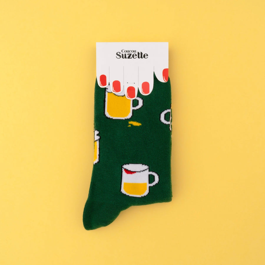 CouCou Bier Socken - Größe 35-44