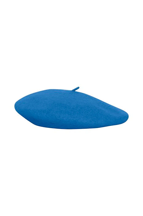 ICHI Iaalice french blue Baskenmütze