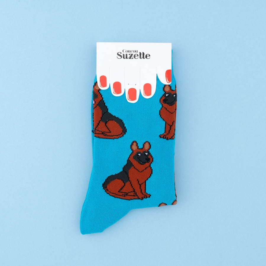 CouCou Schäferhund-Socken - Größe 35-44