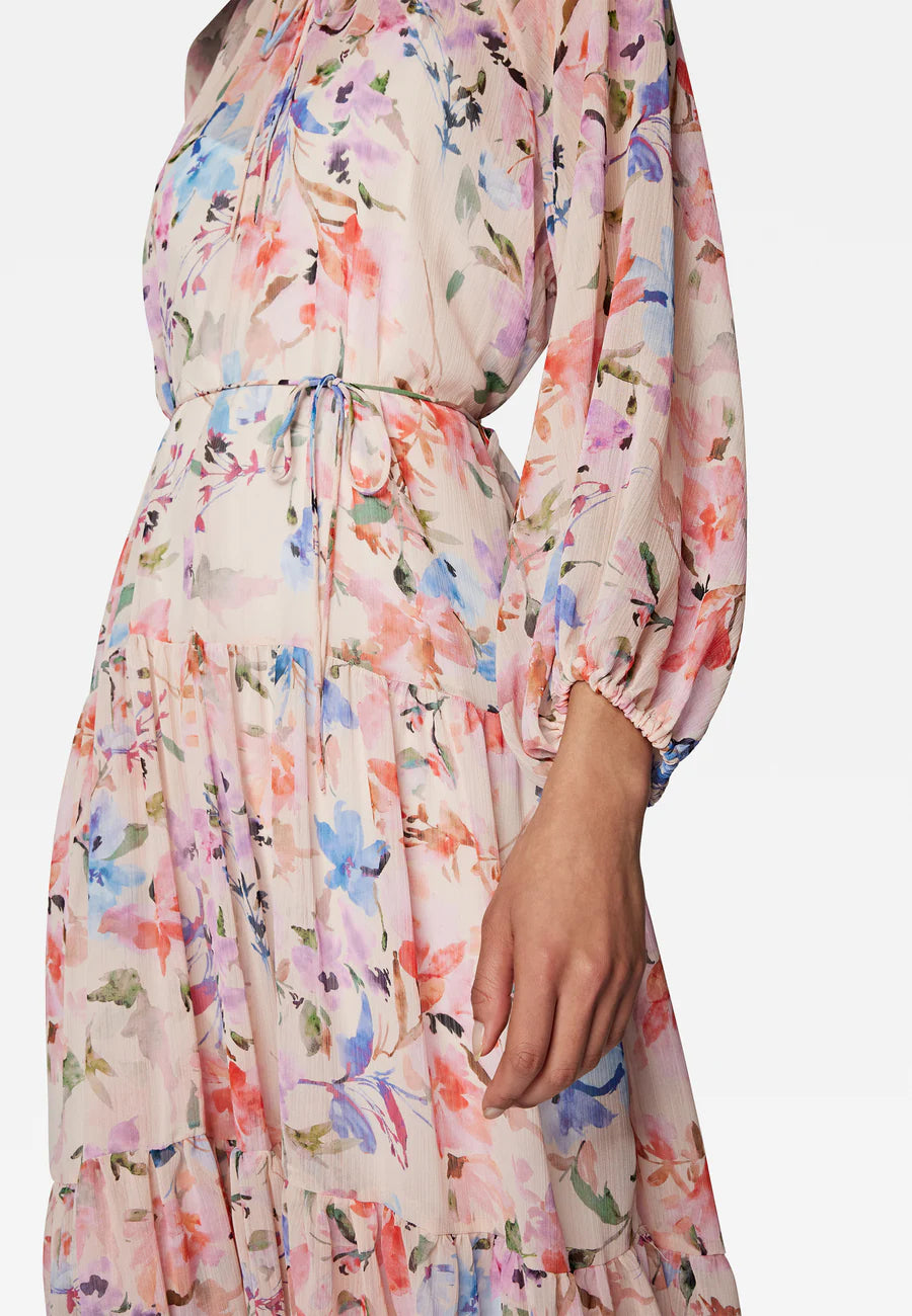 Mavi Kleid mit Blumen pastell rosa
