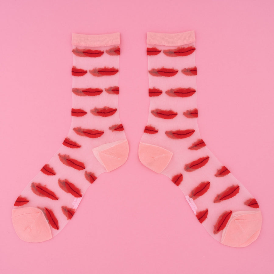 CouCou Kussmund Sheer Socken - Gr. 35-40